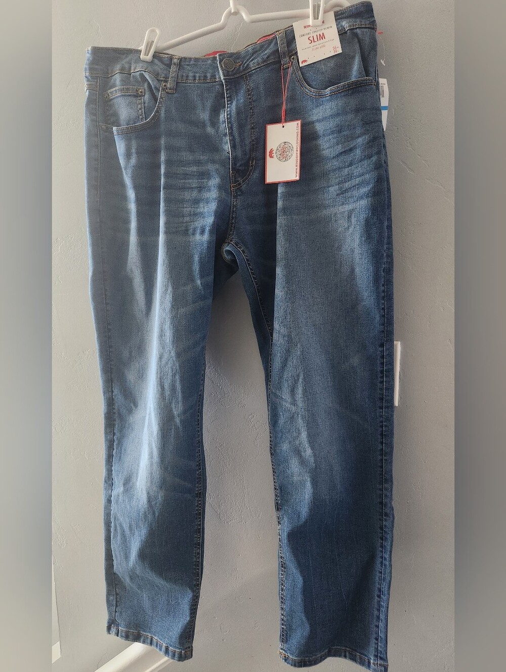 🆕️Ring Of Fire Men's 36x30 Slim Leg Comfort Stretch